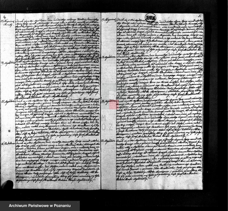 Obraz z jednostki "Duplikat urodzenia, małżeństwa i zejścia"