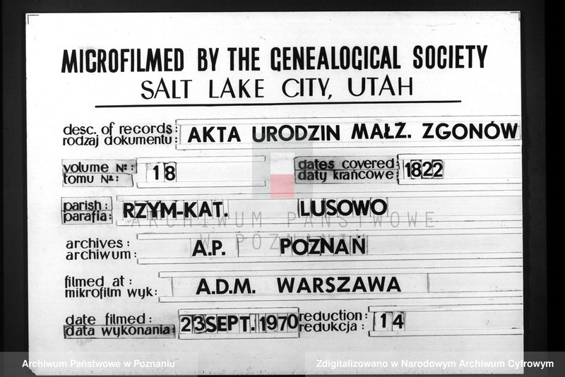 Obraz 11 z jednostki "Duplicatus baptisatorum, copulatorum, mortuorum"
