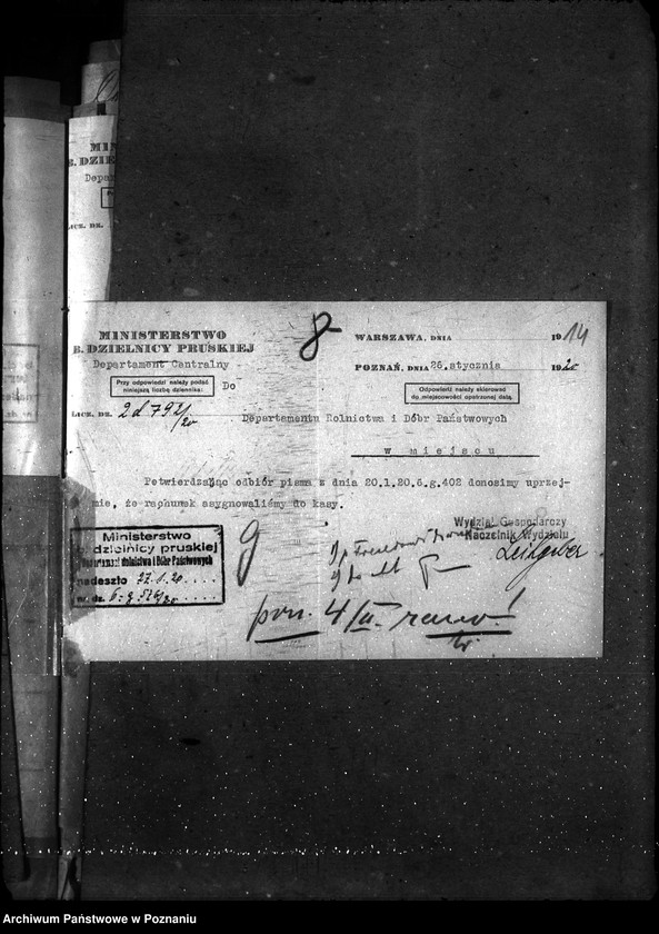 Obraz 20 z jednostki "Sprawy gospodarcze-ogólne biblioteka departamentu"