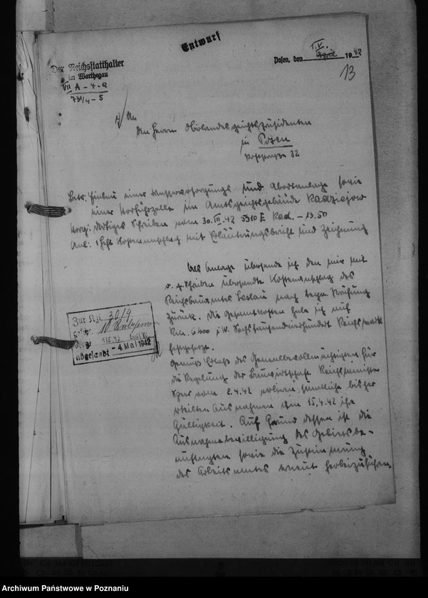 Obraz 17 z jednostki "Amtsgericht Radziejów"