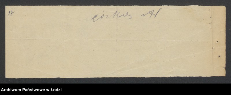 Obraz 19 z jednostki "Towarzystwo Akcyjne Wyrobów Manufakturowych S. Szeps i S-ka – wytwarzanie i sprzedaż towarów wełninych"