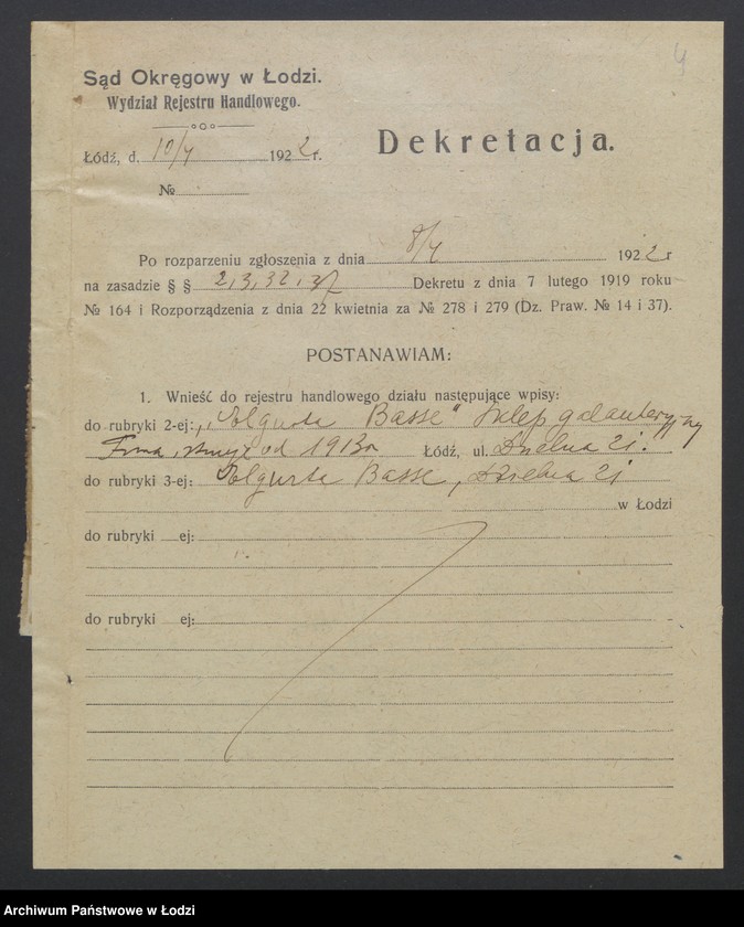 Obraz 6 z jednostki "Elgurta Basse - sklep galanteryjny"