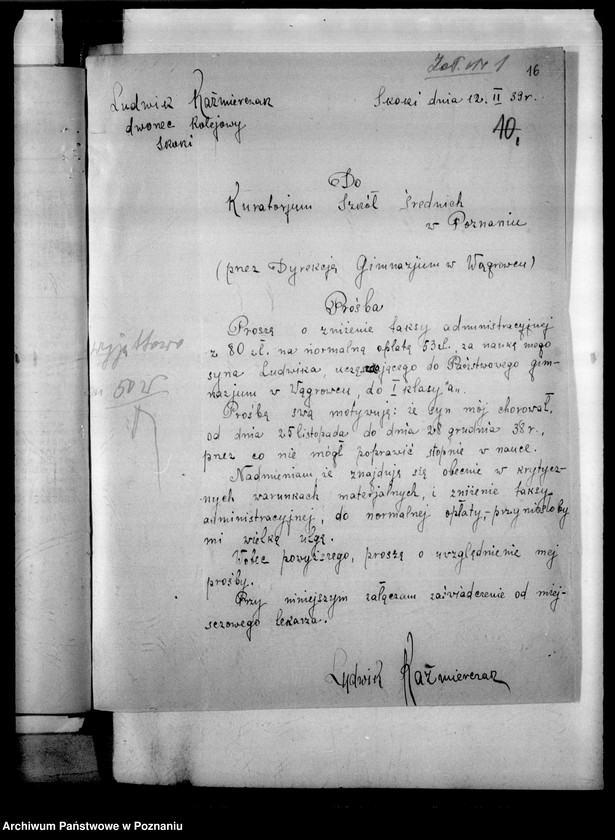 Obraz 19 z jednostki "Państwowe Liceum i Gimnazjum - Wągrowiec [spis abiturientów]"