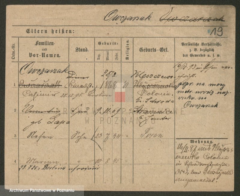 Obraz 19 z jednostki "Owczarzak - Ożyński"