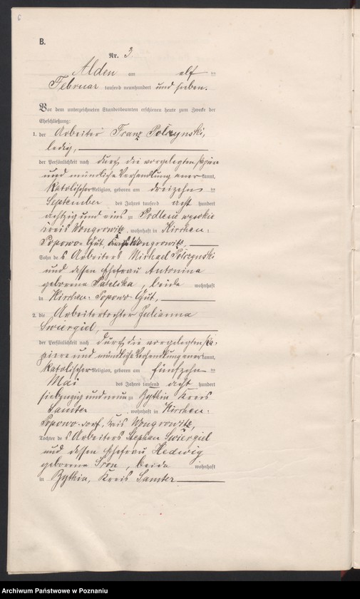image.from.unit.number "Księga małżeństw"