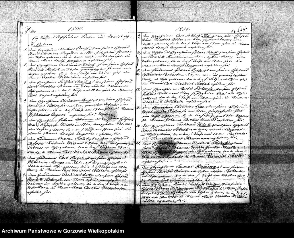 image.from.unit.number "Duplikate der Kirchenbücher von Giesenaue (Jeżyki)"