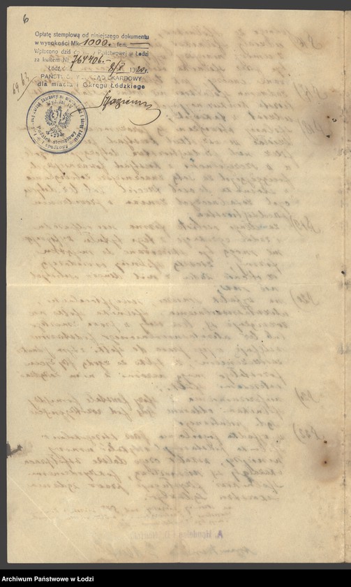 Obraz 8 z jednostki "Abram Hendeles i Dawid Nenfeld- handel towarem galanteryjnym"