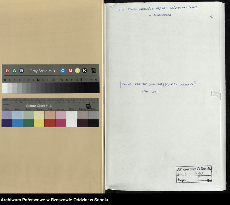 image.from.unit.number "Księga zgonów dla miejscowości Olchowce"