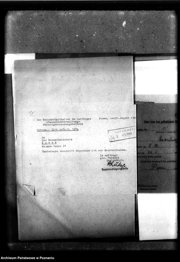 Obraz 11 z jednostki "[Akta personalne wychowanka Leonarda Lotto, ur. 8 XII 1941]."