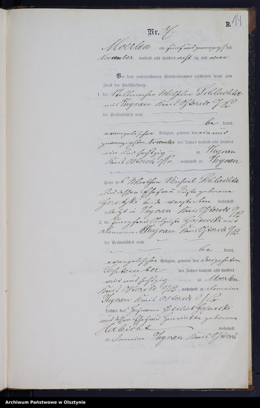 image.from.unit.number "Heiraths-Neben-Register Nr 1 - 8"