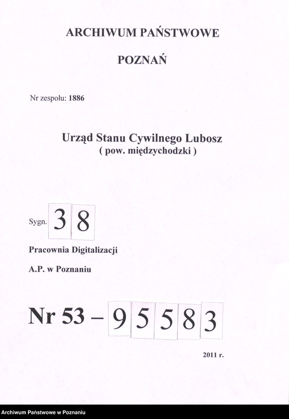 Obraz 1 z jednostki "Księga urodzeń"