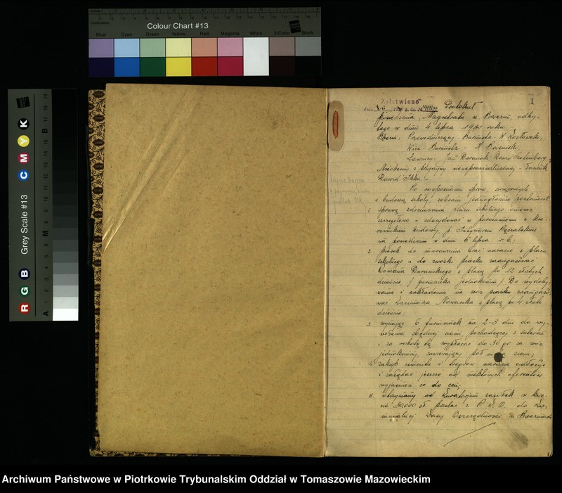 image.from.unit.number "Księga protokołów posiedzeń Magistratu [miasta] Brzezin w sprawie budowy szkoły powsz[echnej]"