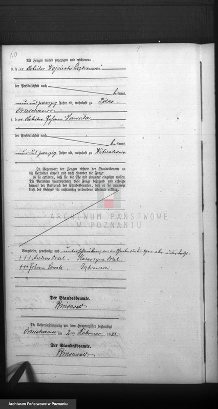 Obraz 12 z jednostki "Księga małżeństw"