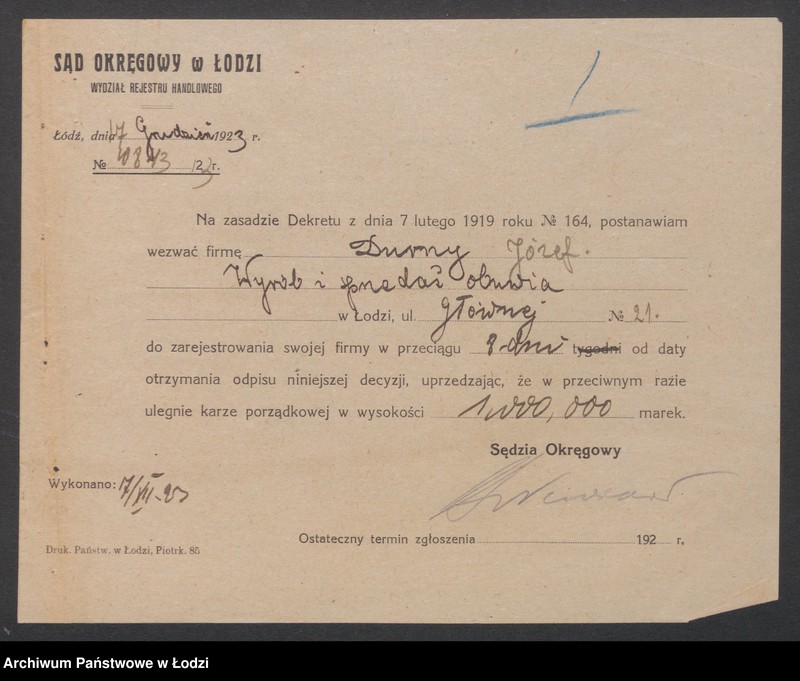 Obraz 3 z jednostki "Józef Durny – wyrób i sprzedaż obuwia"