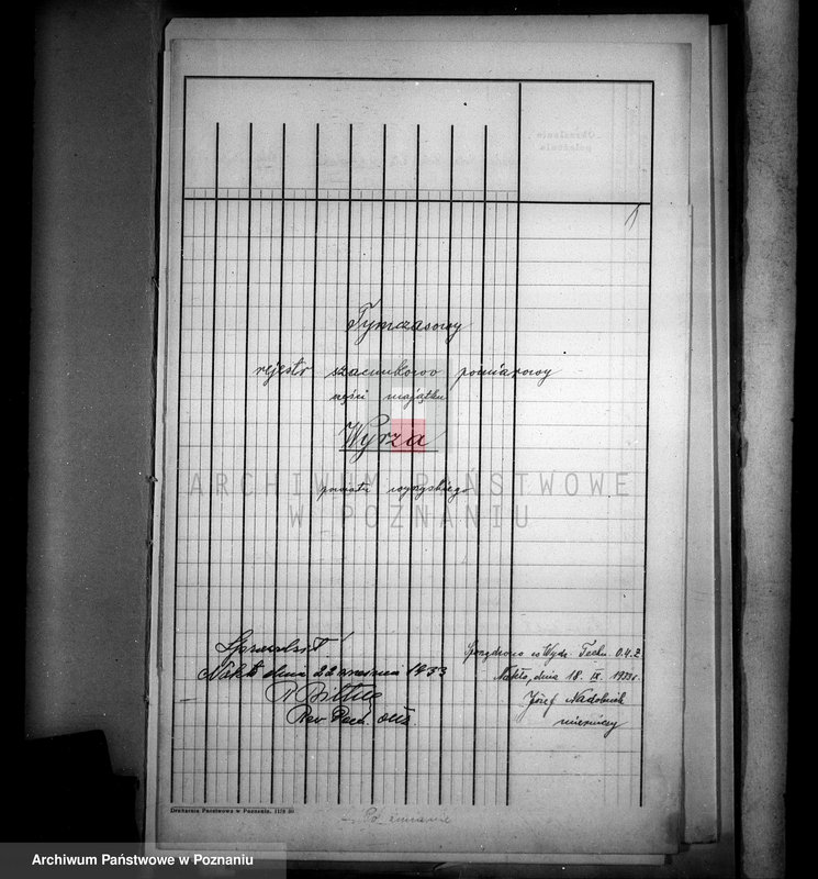 Obraz 5 z jednostki "Tymczasowy rejestr pomiarowy majątku Wyrza powiatu wyrzyskiego"