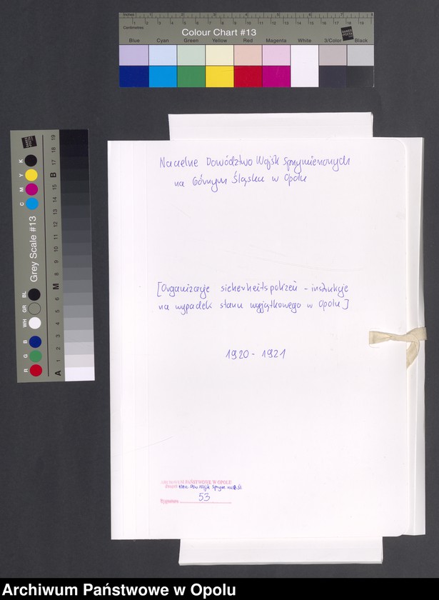 Obraz 2 z jednostki "Instruction pour mise en Etat a Siege d