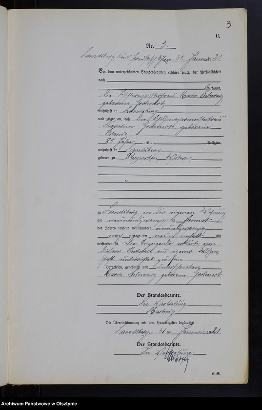 image.from.unit.number "Sterbe-Neben-Register Nr 1 - 39 [ Księga zgonów - wtóropis ]"