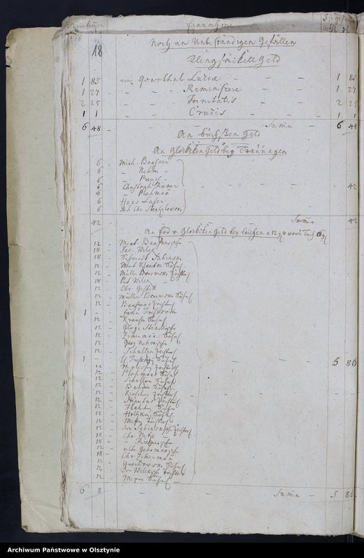 image.from.unit.number "Jahr Kirchen Rechnung der Herzogswaldschen Kirchen aller Einnahme und Ausgabe wie auch Bau-Rechnung"