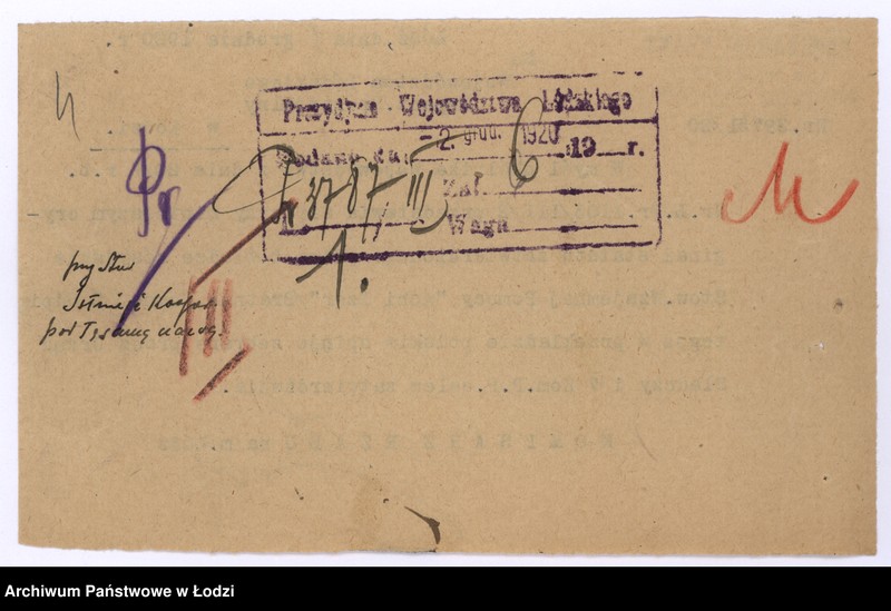 Obraz 7 z jednostki "Żydowskie T-wo Wzajemnej Pomocy "Achi Ezer" (Bratnia Pomoc) w Łodzi"