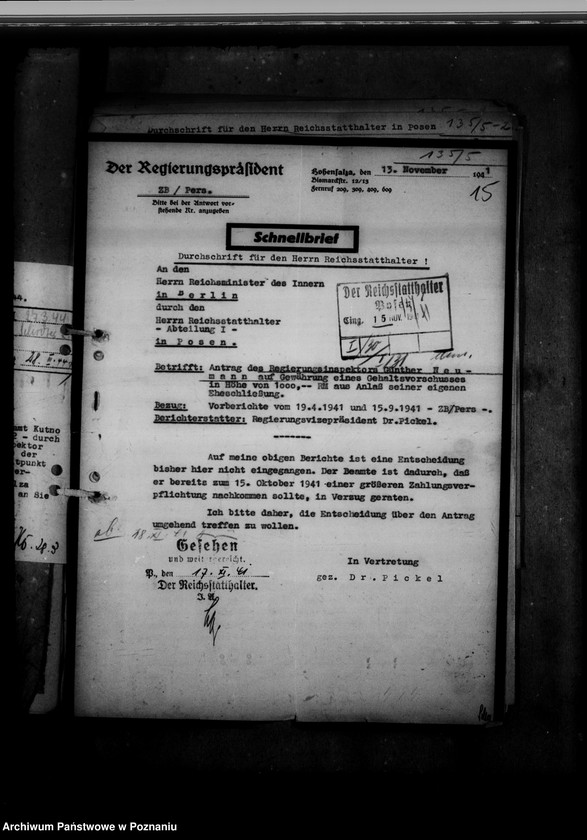 Obraz 19 z jednostki "Abordnung von Beamten"