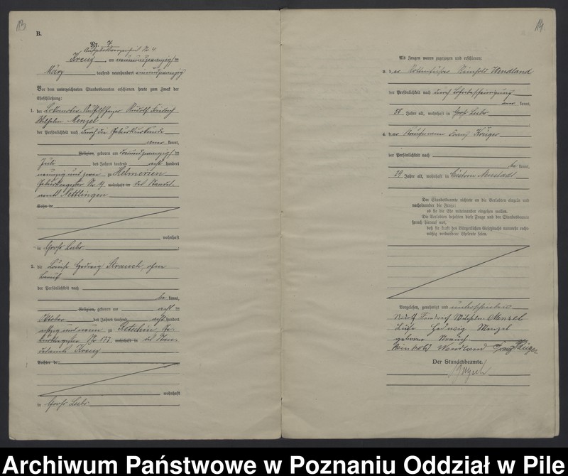 Obraz 10 z jednostki "Księga małżeństw"