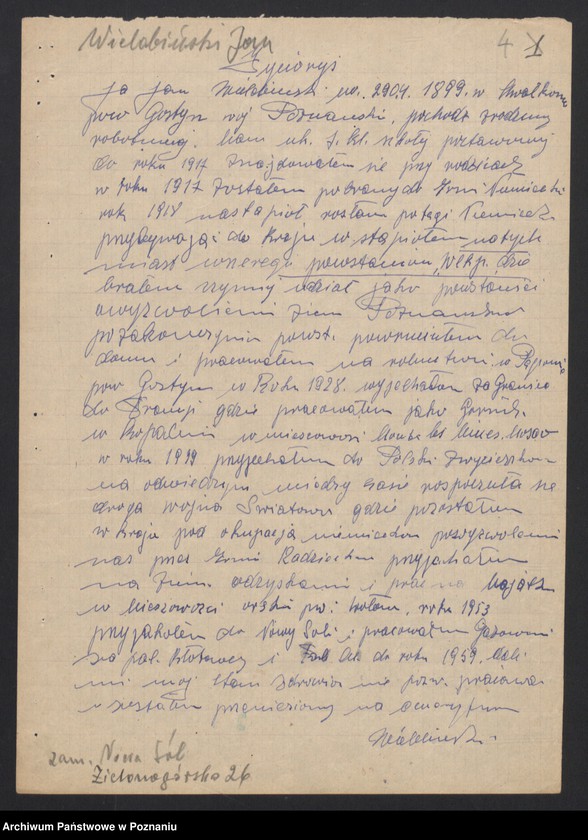 Obraz 15 z jednostki "Życiorysy powstańców wielkopolskich: W - tom lV /Wielobiński Jan - Witczak Marcin/."