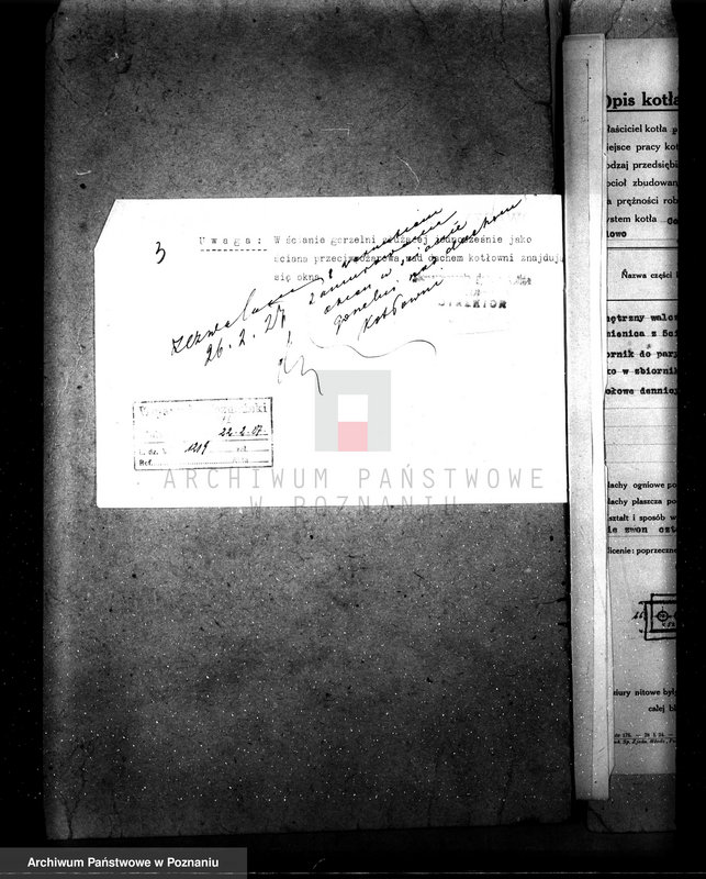 Obraz 9 z jednostki "Gorzelnia w Noskowie pow. jarociński /Fischer von Mollard/ nr woj. kotła 4785"