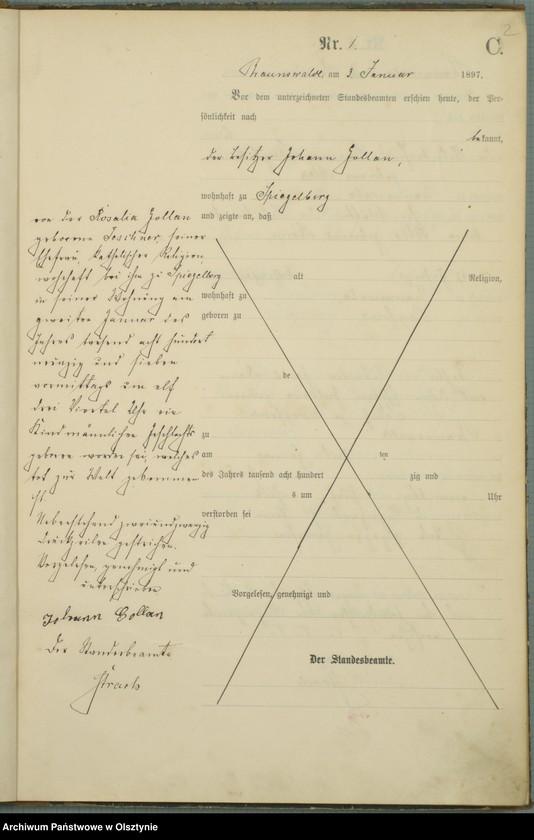 image.from.unit.number "Sterbe-Haupt-Register Nr 1 - 51"