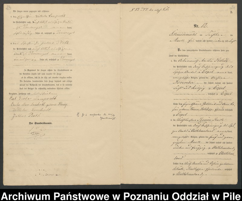 image.from.unit.number "Księga małżeństw"