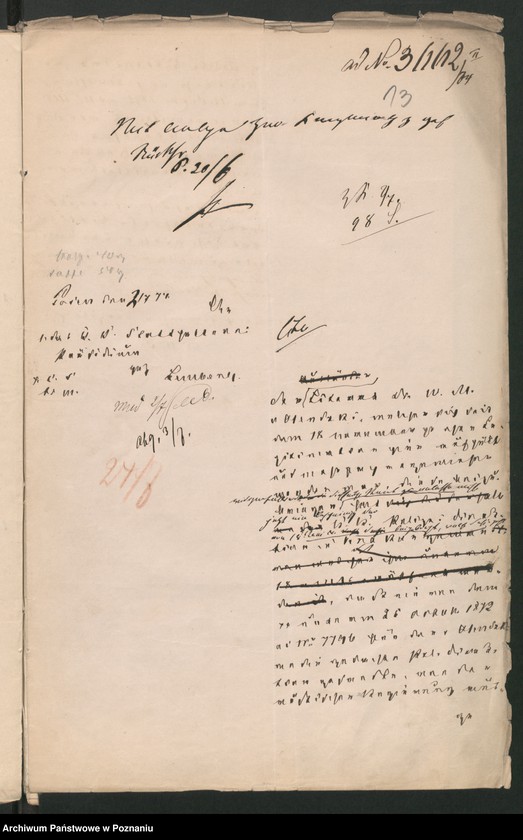 Obraz 17 z jednostki "A. betr. Dr W. M. von Olendzki"