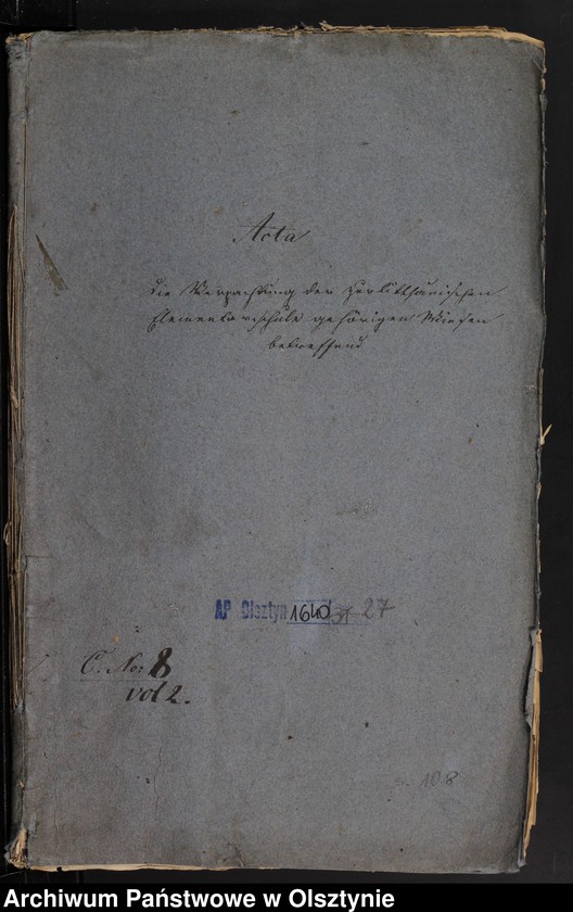 image.from.unit.number "Die Verpachtung der zur lituanischen Elementar Schule gehörigen Wiesen"