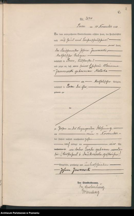 Obraz 4 z jednostki "Księga miejscowa zgonów tom V [Rejestr główny zgonów]"