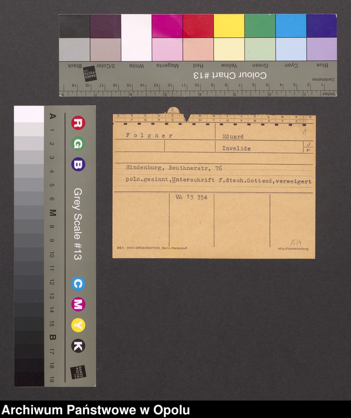 Obraz 3 z jednostki "[Folgner Eduard, Hindenburg]"