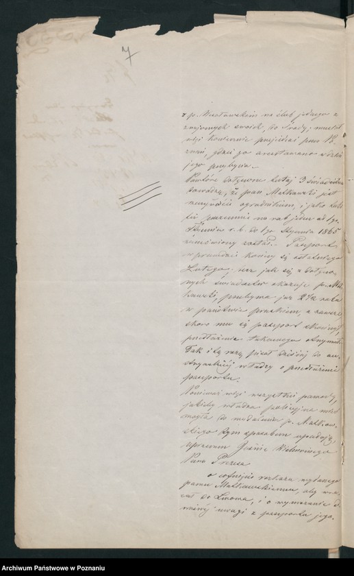 Obraz 11 z jednostki "A. betr. Johann von Małkowski und Fürst Stanislaus Dowmund Matusiewicz aus Wien"