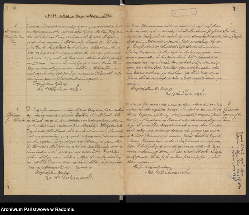 image.from.unit.number "Urząd Stanu Cywilnego w Głowaczowie Akta urodzeń, małżeństw, zgonów 1919 rok"