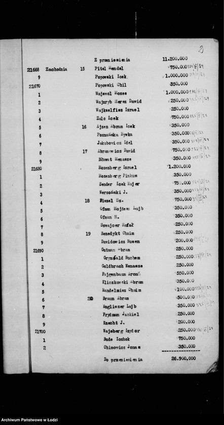 Obraz 5 z jednostki "Rejestr poborczy"