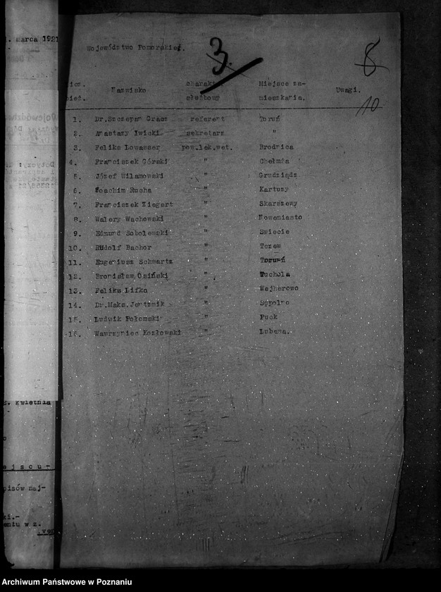 Obraz 15 z jednostki "Rozporządzenia personalne ogólne"