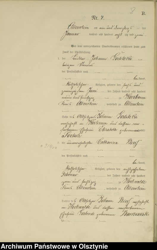image.from.unit.number "Heiraths-Haupt-Register Nr 1 - 78"