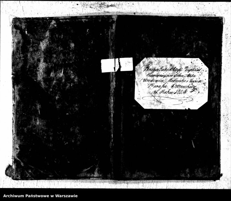 image.from.unit.number "Akta urodzeń, małżeństw i zgonów"