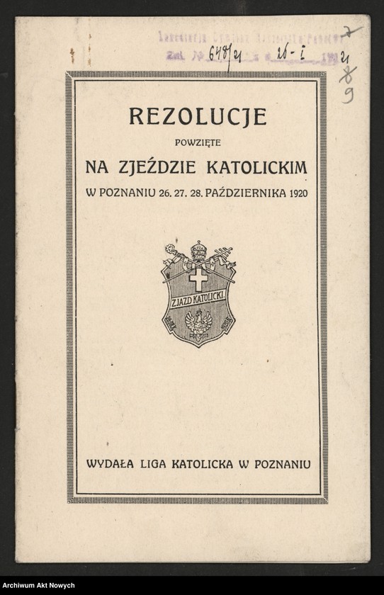 image.from.unit.number "(Uchwały, rezolucje, memoriały urzędów, instytucji, związków, stowarzyszeń i osób prywatnych), tom V"