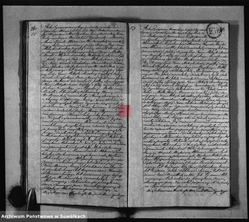 image.from.unit.number "Akta Szlubne Gminy Berznickiey Roku 1824 od 1-go Stycznia do 31 Grudnia"