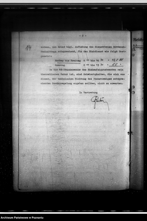 Obraz 18 z jednostki "Dienstzeit bei den Behörden"