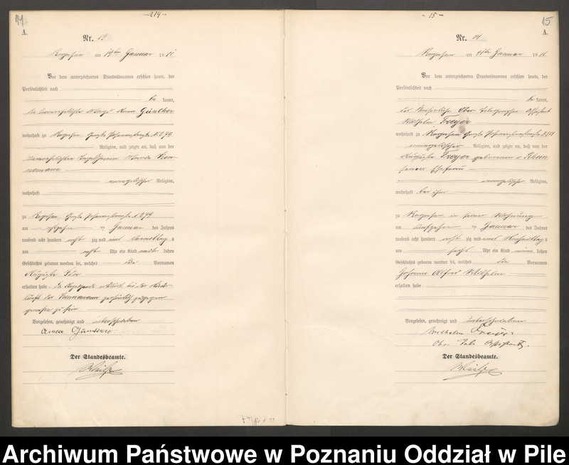 Obraz 10 z jednostki "Księga urodzeń"