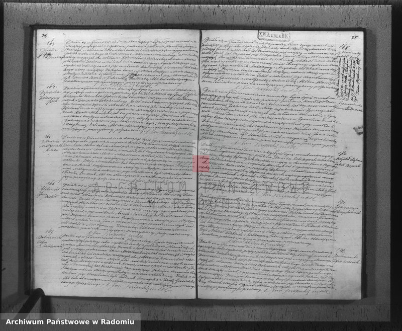 image.from.unit.number "[Duplikat akt urodzeń, małżeństw i zgonów parafii rzym.-kat. Głowaczów 1865 r.]"