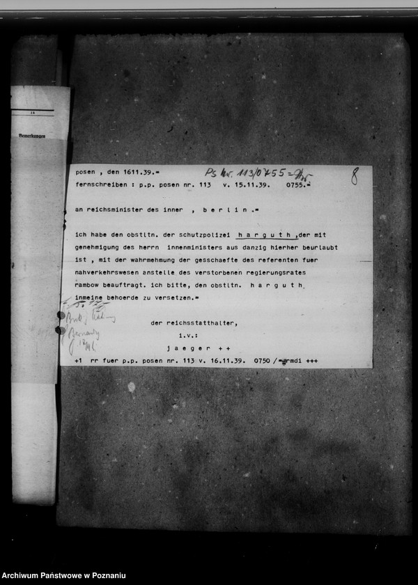 Obraz 12 z jednostki "Abordnung der Beamten"