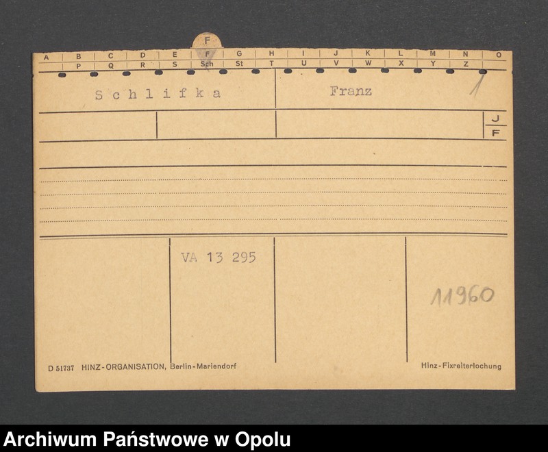 Obraz 3 z jednostki "[Szlifka Franz]"