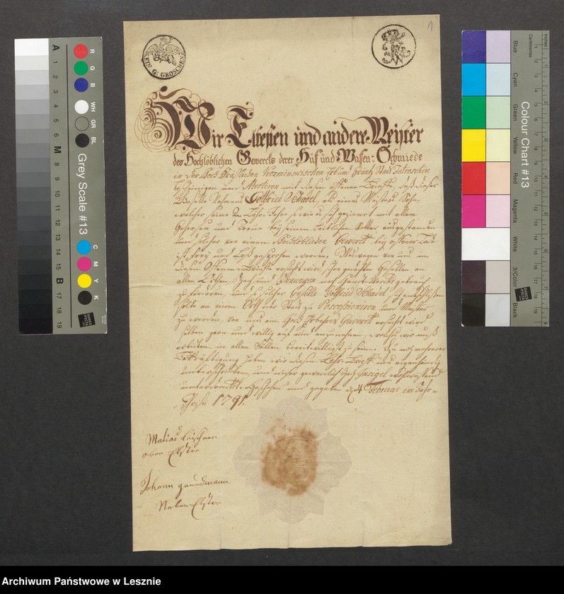 image.from.collection.number "Dokumenty cechowe111"