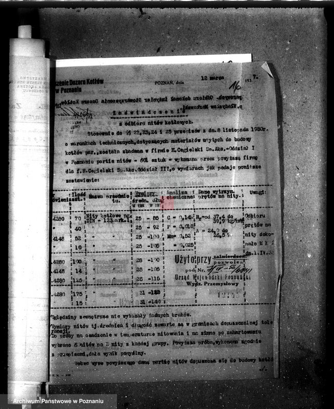 Obraz 20 z jednostki "Miejskie Zakłady Światła, Siły i Wodociągów w Lesznie nr woj. kotła 6841"