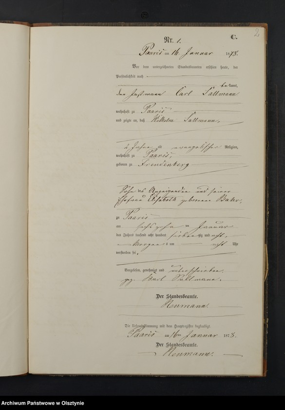 image.from.unit.number "Sterbe-Neben-Register Nr 1 - 41"