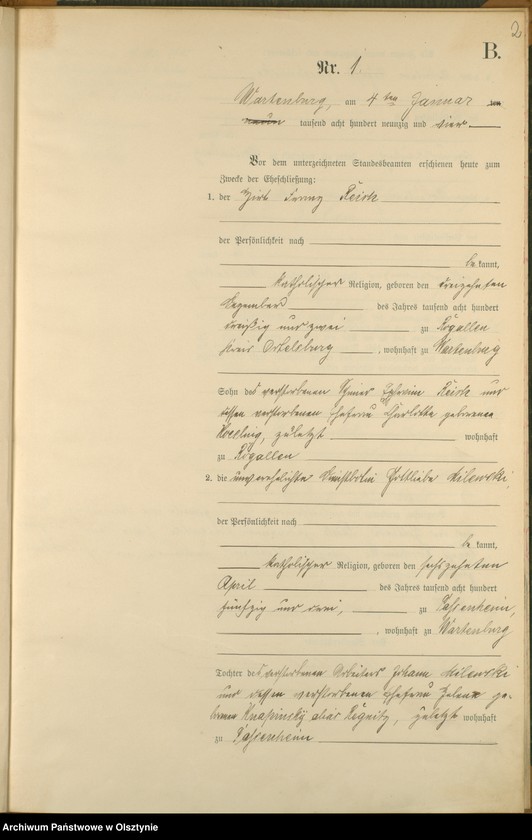 image.from.unit.number "Heiraths-Haupt-Register Nr 1 - 26"